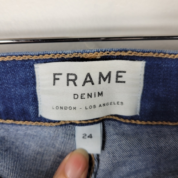 Frame Le High Skinny High Rise Skinny Jeans Blainey - Picture 6 of 10